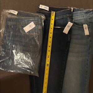 Old Navy Kids Skinny Jeans - Dark Blue, Light Blue, Medium Blue